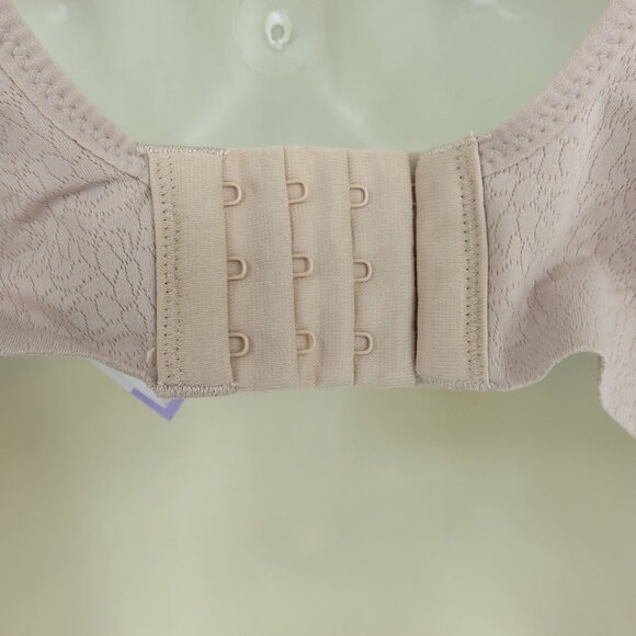 Secret Treasures 38DDD Pink Beige Perforated Light Padding Wireless Bra Bralette - Picture 6 of 14
